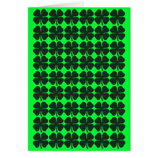 four leaf clovers. (Front)