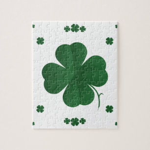 Four Leaf Clovers Jigsaw Puzzle