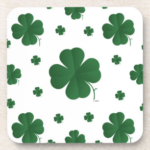 Four Leaf Clovers - multi Drink Coaster