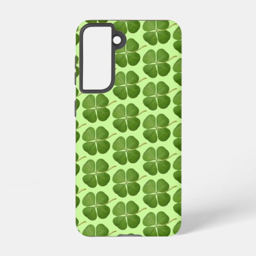 Four Leaf Clovers Samsung Galaxy S21 Case