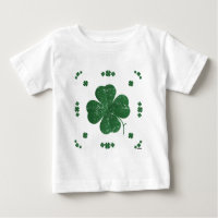 Four Leaf Clovers - vintage style