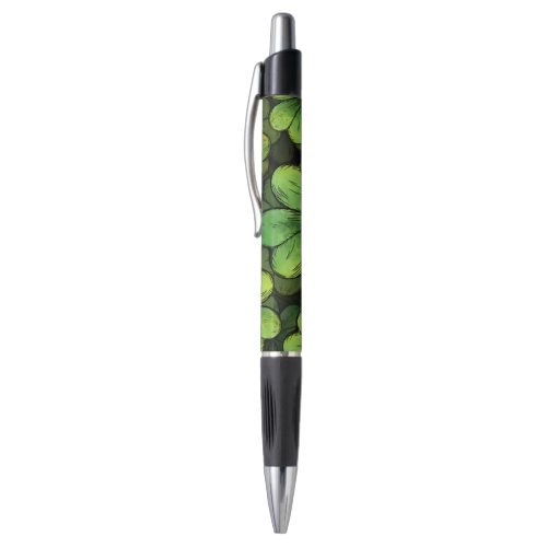 Four_leaf Lucky Clover Shamrock Pattern Pen