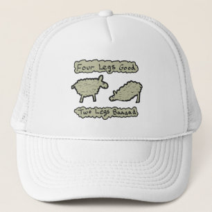 Four Legs Good Trucker Hat