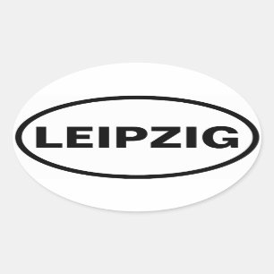 FOUR Leipzig Oval Sticker