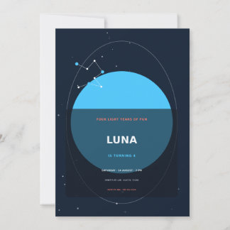Four Light Years Invitation