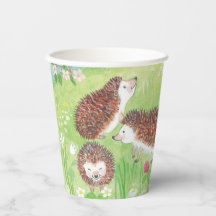 Four Little Hedgehogs in the Flowering Meadow