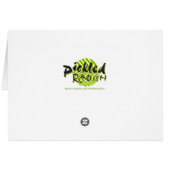 Four Lizards Card (Back Horizontal)