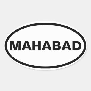 FOUR Mahabad Oval Sticker