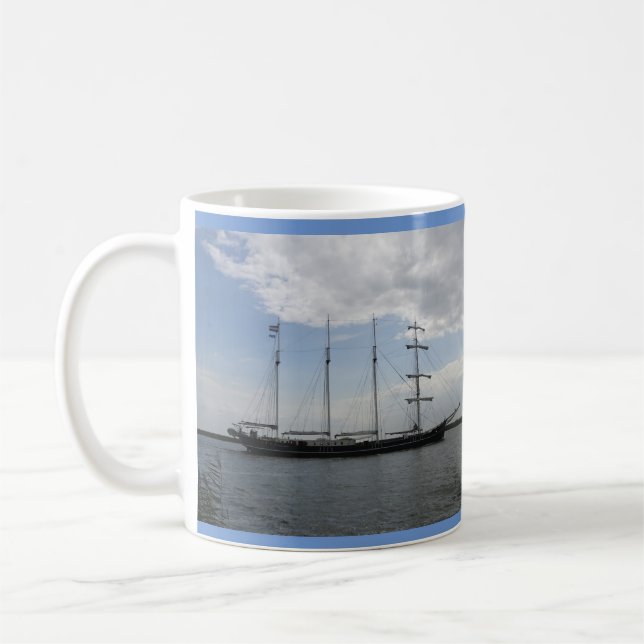 Four Master Ship Coffee Mug (Left)