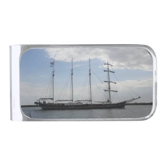 Four Master Ship Money Clip (Front)