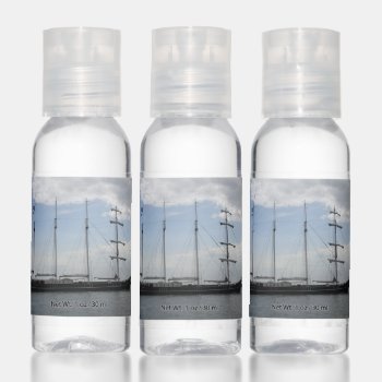Four Master Ship Travel Bottle Set Hand Sanitizer by Edelhertdesigntravel at Zazzle
