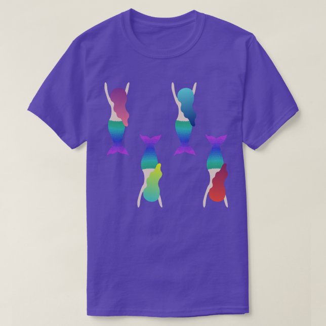 four mermaids T-Shirt (Design Front)