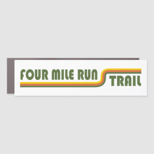 Four Mile Run Trail Car Magnet