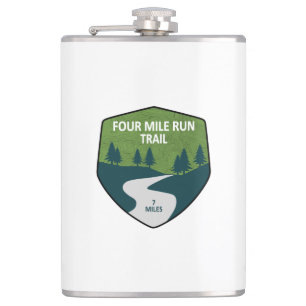 Four Mile Run Trail Flask