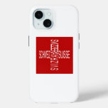 Four National Swiss Languages iPhone 15 Case