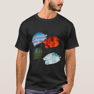 Four nature elements T-Shirt
