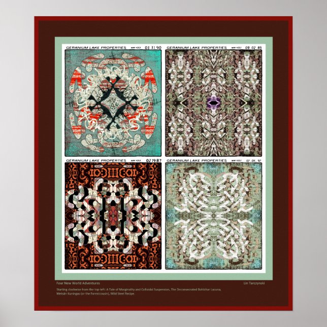 Four New World Adventures Poster (Front)