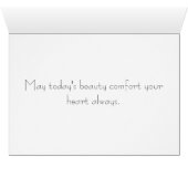 Four O'Clock Flower Card (Inside Horizontal (Bottom))