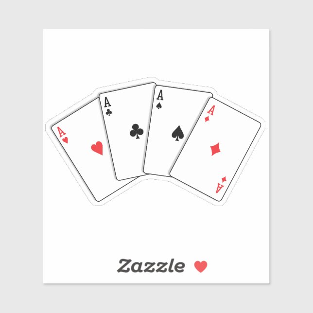 Four of a Kind Sticker (Sheet)