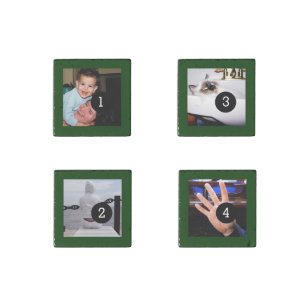 Four of Your Photos to Make Your Own Momento Stone Magnet