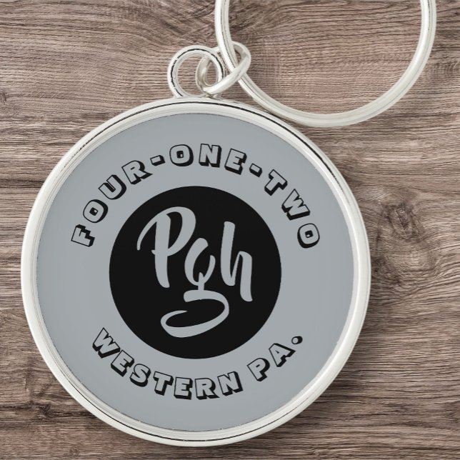 Four One Two Pgh Yinzer Sports Custom Pa Keychain (Creator Uploaded)