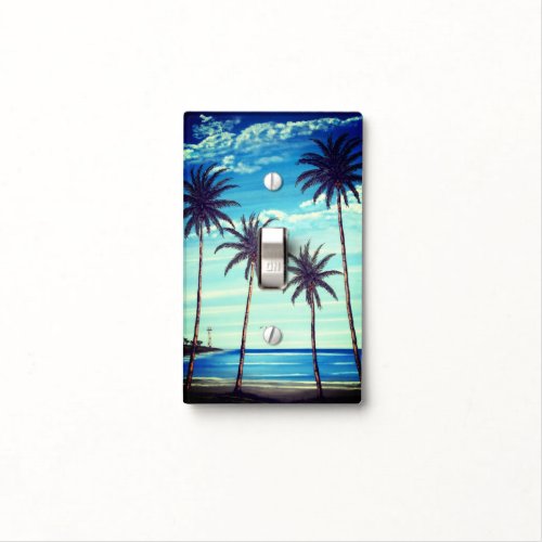 Four Palms Light Switch Cover