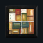 Four Paneled Painting by Jennifer Goldberger Jewelry Box<br><div class="desc">Give the gift of four paintings in one with this piece by Jennifer Goldberger. This paneled painting exudes warmth thanks to the colors used and the simple variety of the subtle changes. A great piece to hang on your wall!</div>