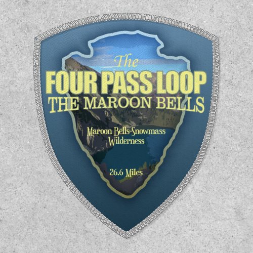 Four Pass Loop arrowhead  Patch