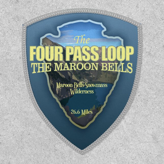 Four Pass Loop (arrowhead)  Patch (Front)