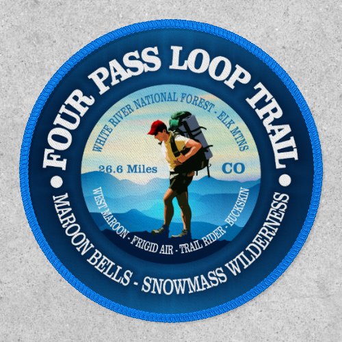 Four Pass Loop Trail Hiker C  Patch