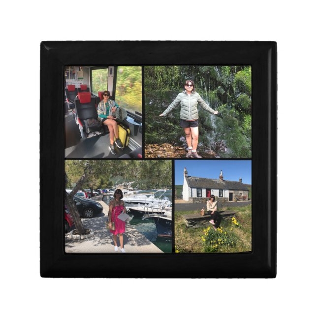 Four Photo Montage Gift Box (Front)