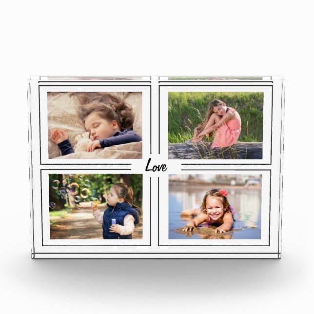 Four Picture Photo Block - HAMbWG (Front)