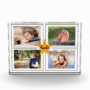 Four Picture Star Photo Block - HAMbWG