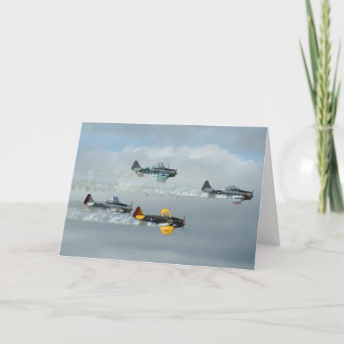 Four Planes Thank You Card