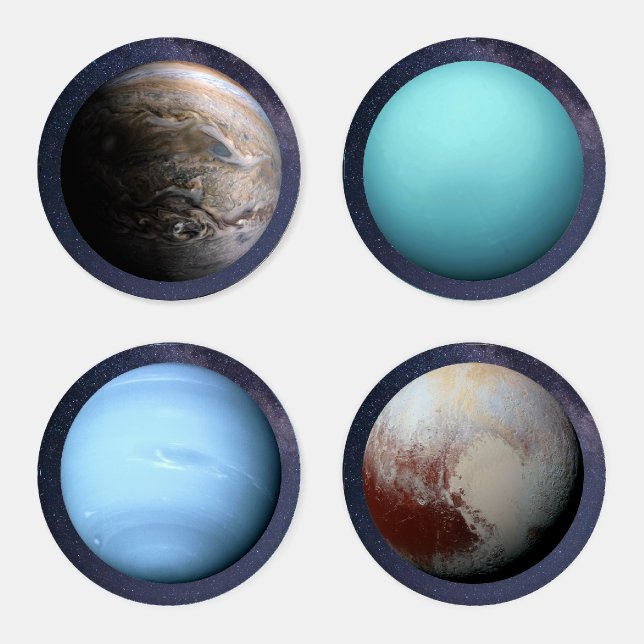Four planets coaster set (Set)