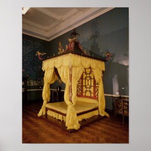 Four Poster Bed, in the Chinese style, 1750s