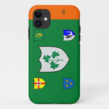 Four Provinces Of Ireland And Shamrock Iphone 5 Iphone 11 Case by DigitalDreambuilder at Zazzle
