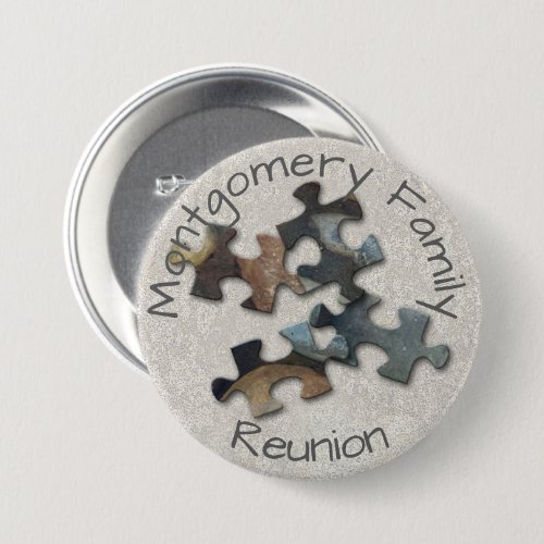 Four Puzzle Pieces Family Reunion Memento