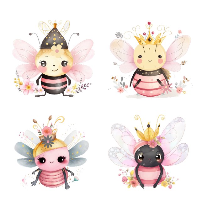 Four Queen Bees In Spring Time T-Shirt (Creator Uploaded)