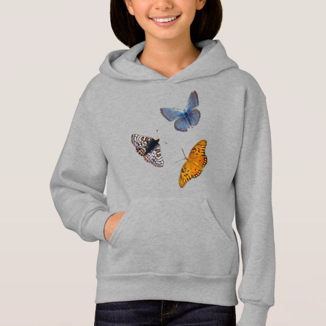 Four Rare Butterflies Hoodie (Front)