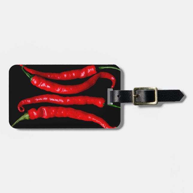 Four Red Chilies cd ltcnm Luggage Tag (Front Horizontal)