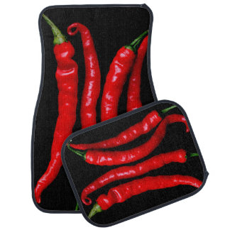 Four Red Chilies cfmcna Car Floor Mat
