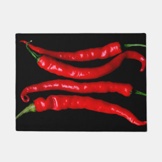 Four Red Chilies dmcna Doormat