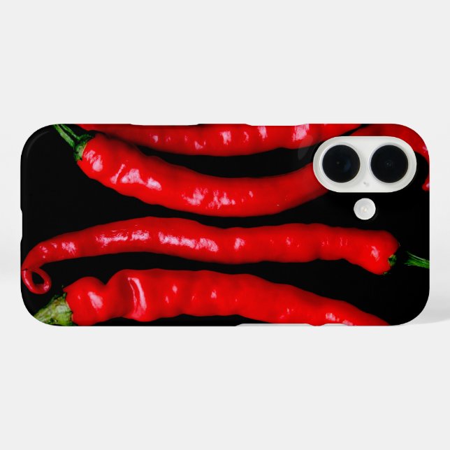 Four Red Chilies iphcna Case-Mate iPhone Case (Back (Horizontal))