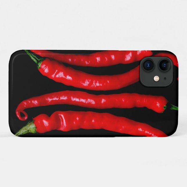 Four Red Chilies iphcna Case-Mate iPhone Case (Back (Horizontal))
