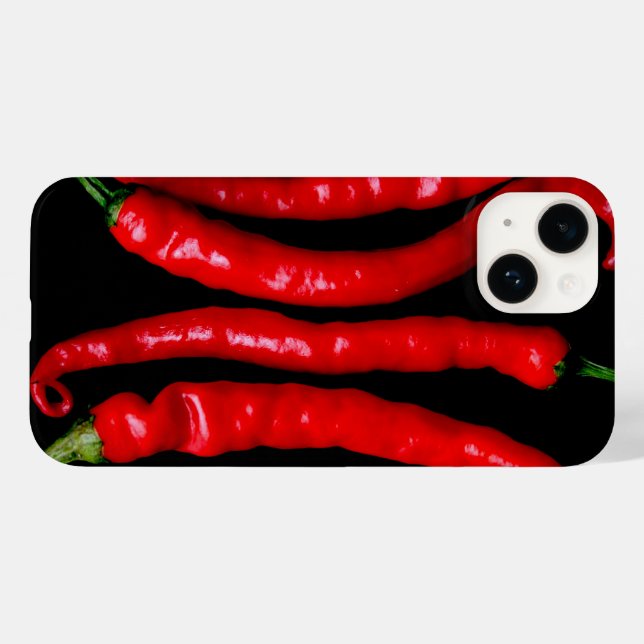 Four Red Chilies iphcnm Case-Mate iPhone Case (Back (Horizontal))