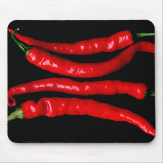 Four Red Chilies mpcna Mouse Pad