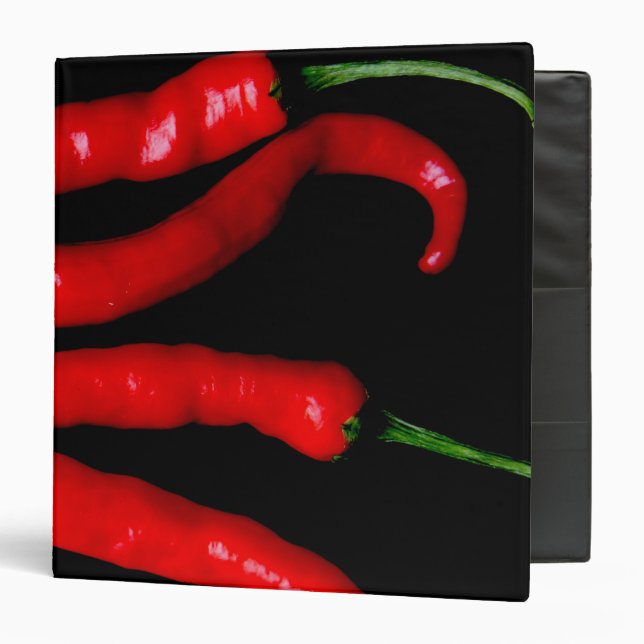 Four Red Chilies rba 3 Ring Binder (Front/Inside)