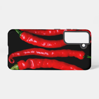 Four Red Chilies sga Samsung Galaxy S21 Case