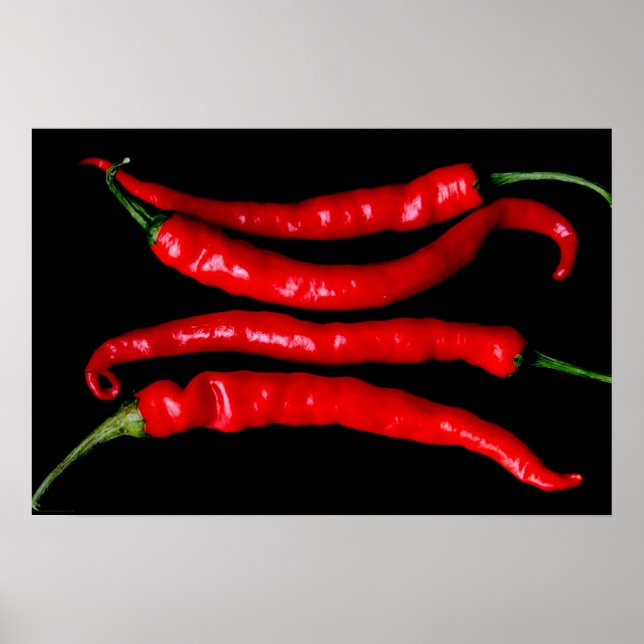 Four Red Chilies wapcnm Poster (Front)
